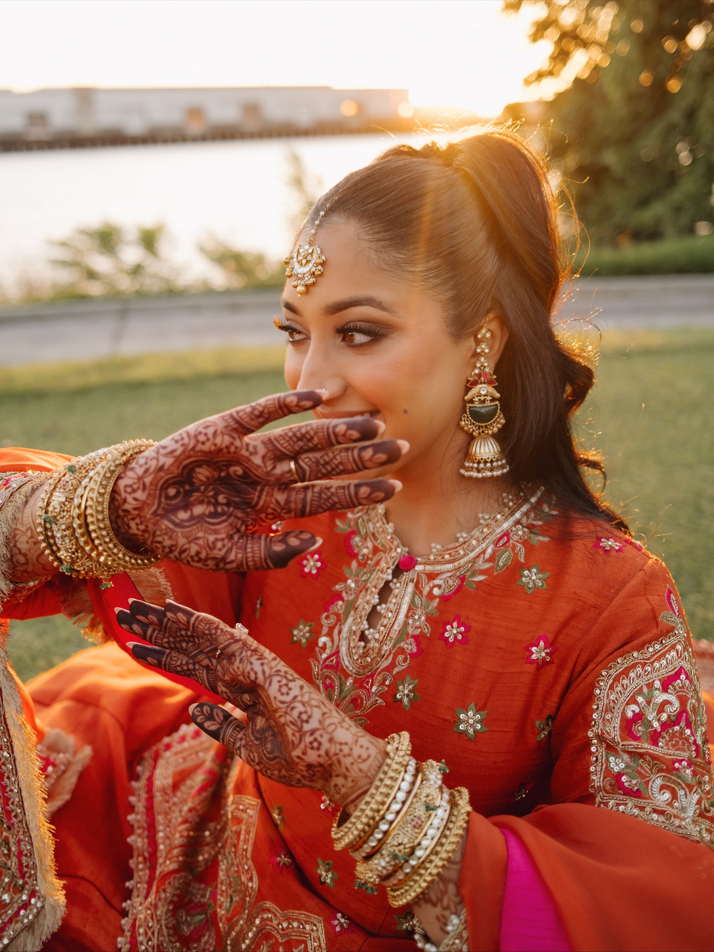 Bridal portrait